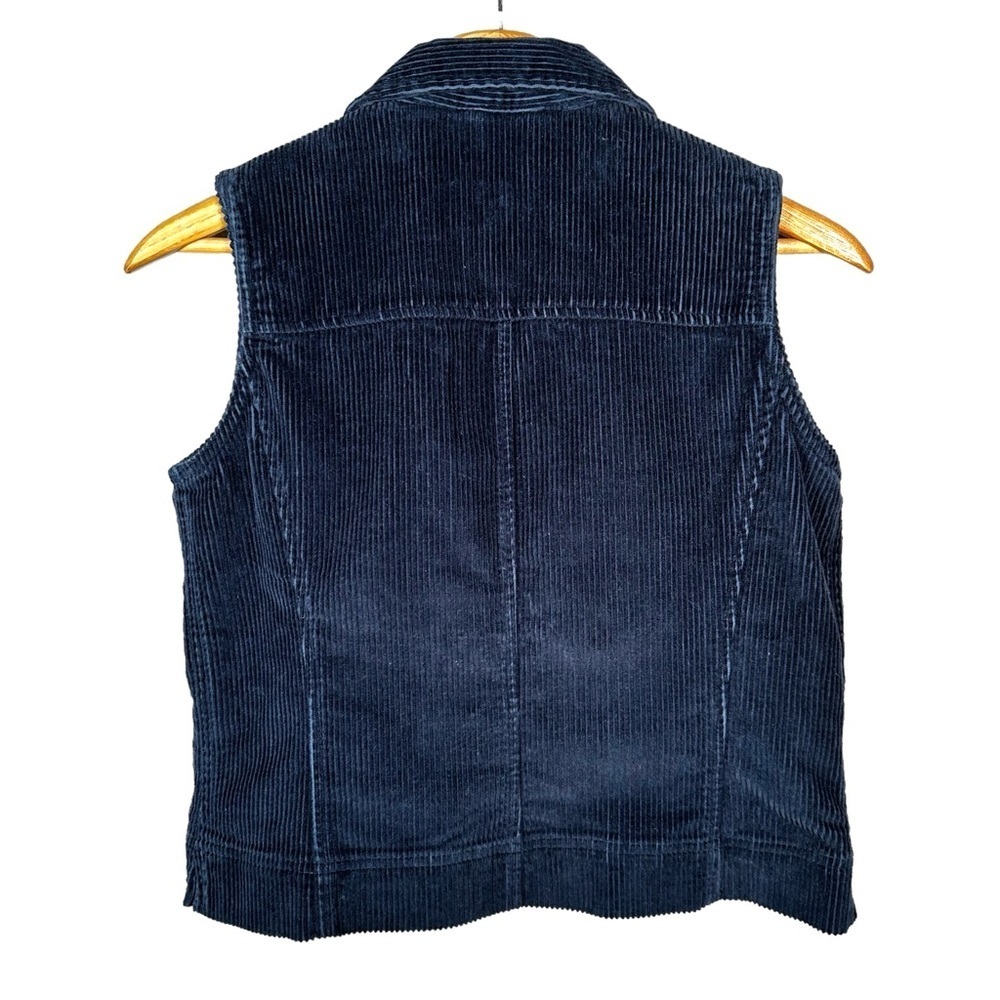 EDDIE BAUER Vintage Corduroy Zip-Up Vest - Picture 2 of 7